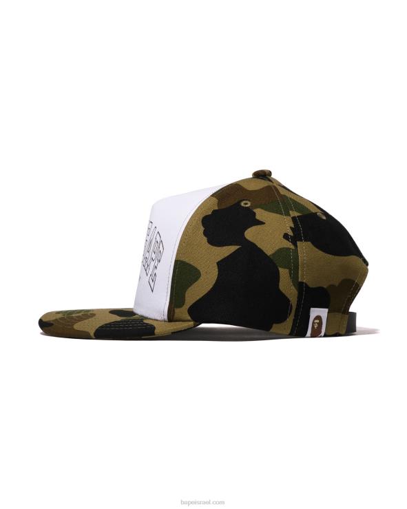 צבא ירוק A Bathing Ape 644LV471 גברים כובע קמו 1