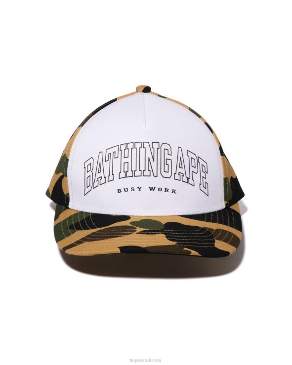 צהוב A Bathing Ape 644LV472 גברים כובע קמו 1