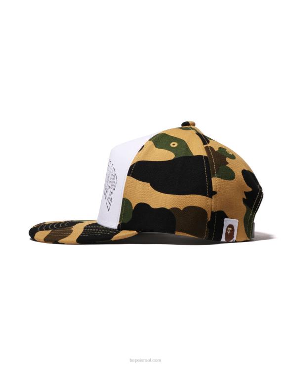 צהוב A Bathing Ape 644LV472 גברים כובע קמו 1