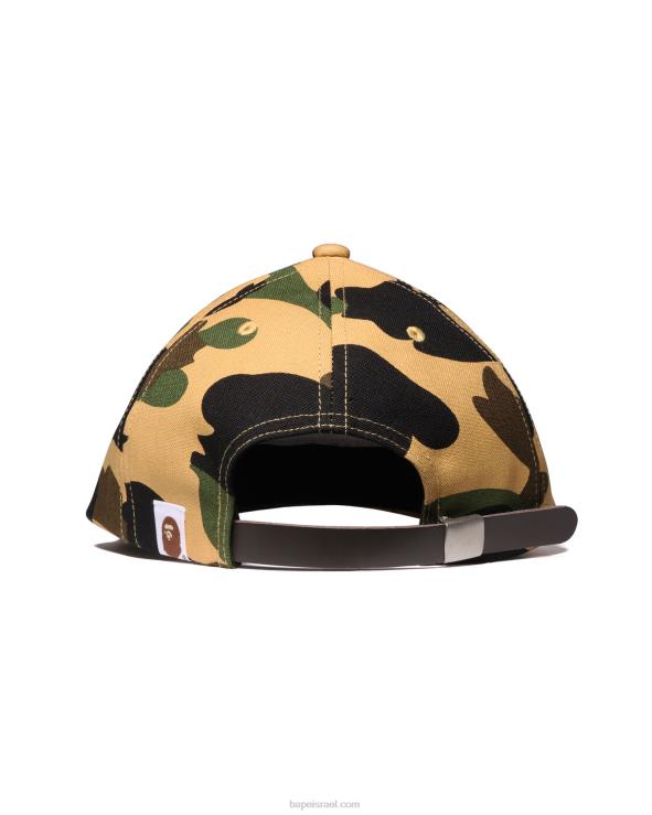 צהוב A Bathing Ape 644LV472 גברים כובע קמו 1
