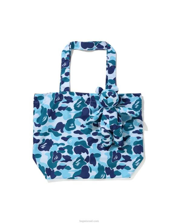 כְּחוֹל A Bathing Ape 644LV473 גברים תיק אקולוגי של abc camo bear