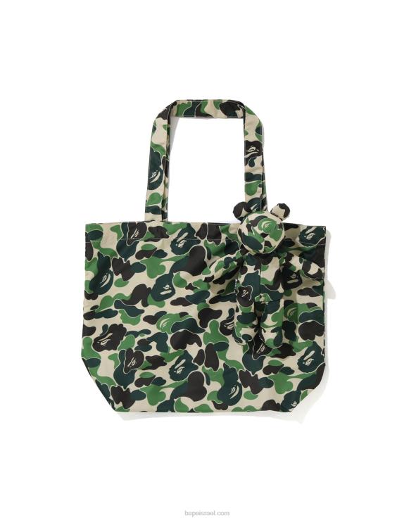 צבא ירוק A Bathing Ape 644LV474 גברים תיק אקולוגי של abc camo bear