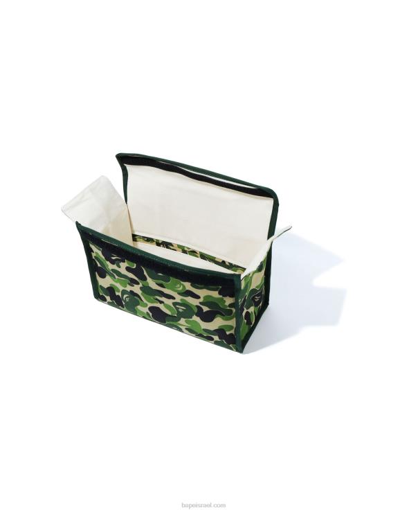 צבא ירוק A Bathing Ape 644LV492 גברים כיסוי רקמות abc camo