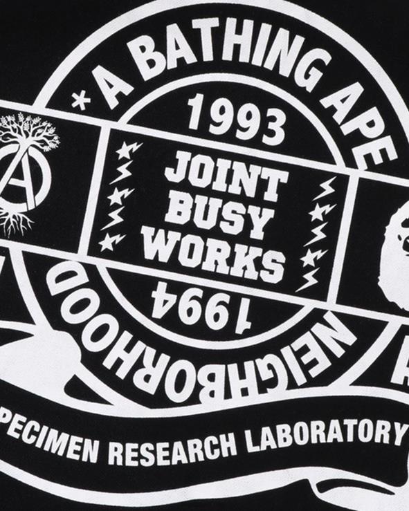 שָׁחוֹר A Bathing Ape 644LV501 גברים x nbhd סינר