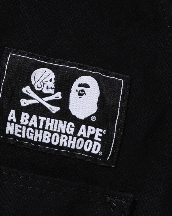 שָׁחוֹר A Bathing Ape 644LV501 גברים x nbhd סינר