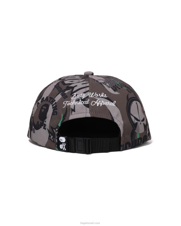 חאקי כהה A Bathing Ape 644LV506 גברים x כובע nbhd