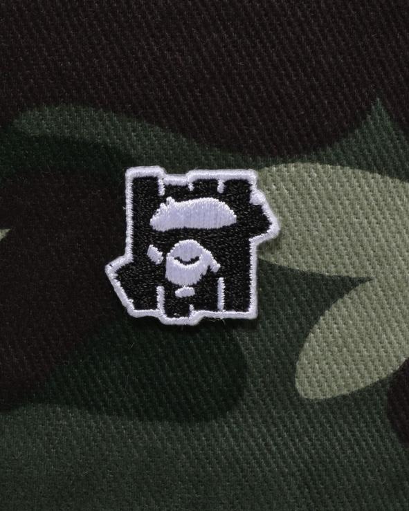 צבא ירוק A Bathing Ape 644LV518 גברים x undftd color camo כובע דלי פלנל