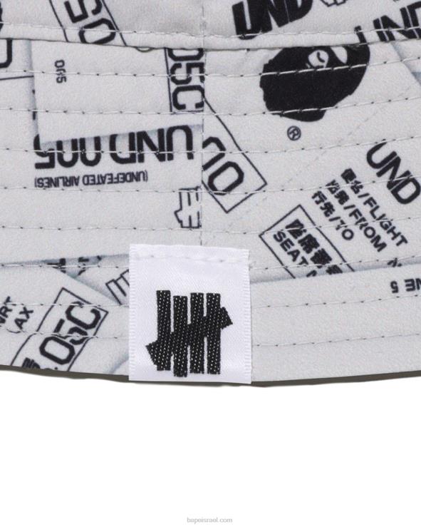 צבא ירוק A Bathing Ape 644LV518 גברים x undftd color camo כובע דלי פלנל