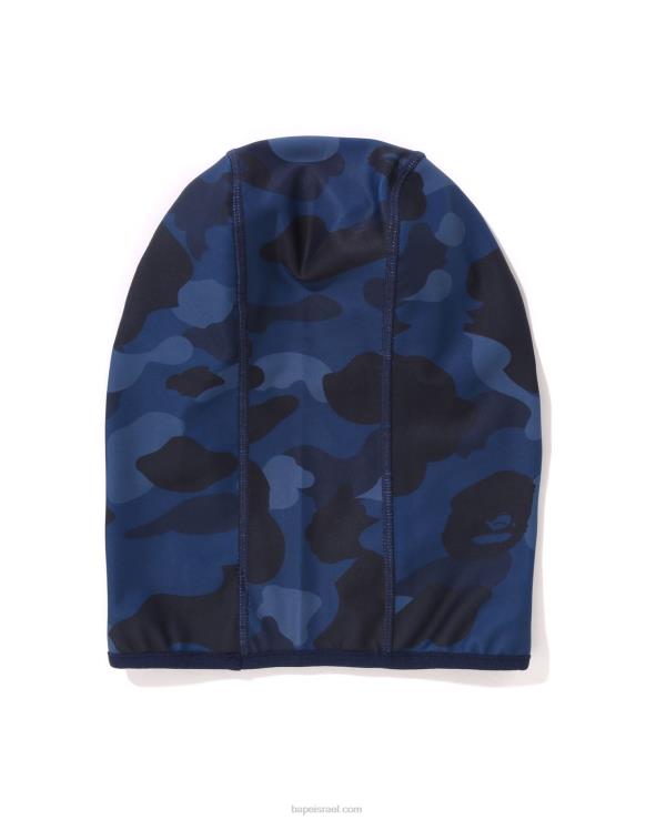 כחול כהה A Bathing Ape 644LV529 גברים צבע camo balaclava