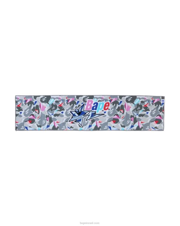 אפור A Bathing Ape 644LV532 גברים x ldg camo ספורט מגבת