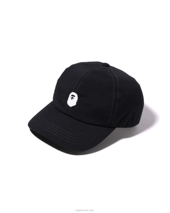 שָׁחוֹר A Bathing Ape 644LV537 גברים מכסה פאנל נקודה אחת