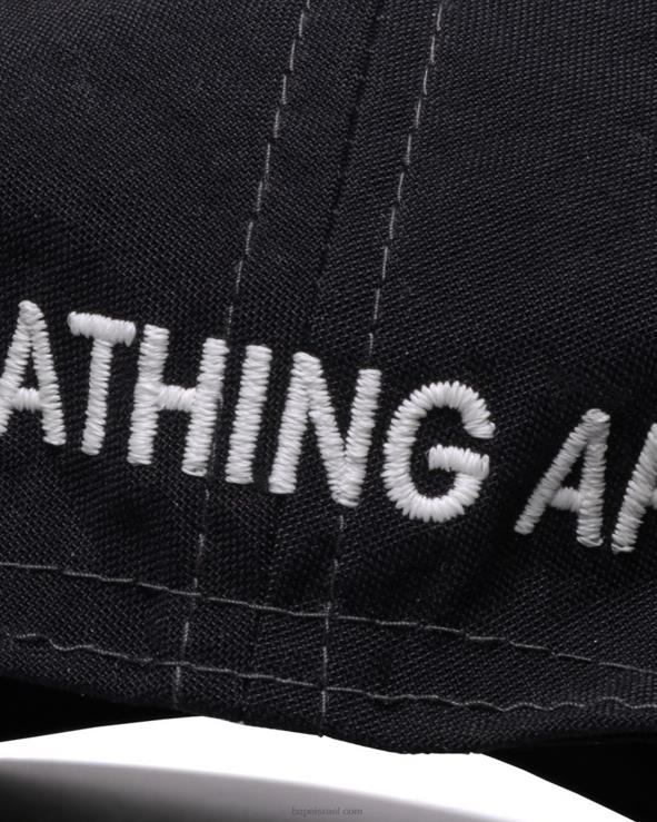 שָׁחוֹר A Bathing Ape 644LV537 גברים מכסה פאנל נקודה אחת