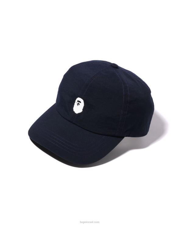 כחול כהה A Bathing Ape 644LV538 גברים מכסה פאנל נקודה אחת