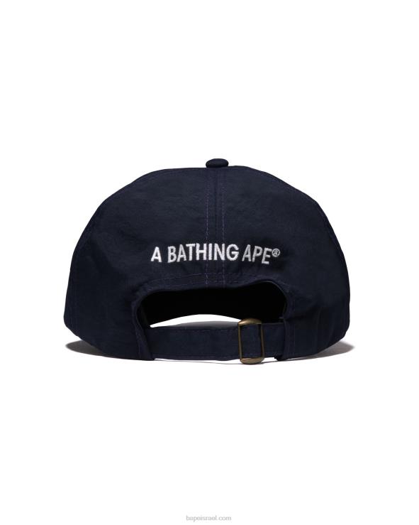 כחול כהה A Bathing Ape 644LV538 גברים מכסה פאנל נקודה אחת