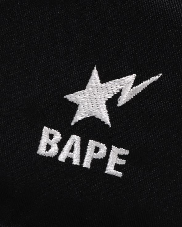 אפור A Bathing Ape 644LV541 גברים כובע דלי הפיך נחש