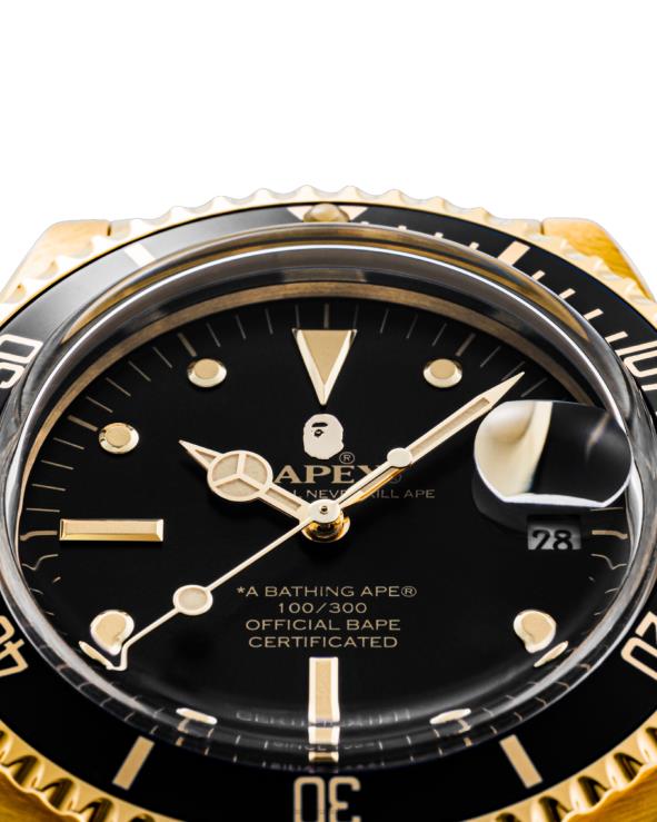 שָׁחוֹר A Bathing Ape 644LV559 גברים קלאסי סוג 1