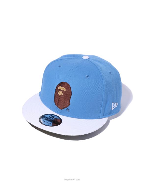 כְּחוֹל A Bathing Ape 644LV562 גברים x new era head 9 fifty cap