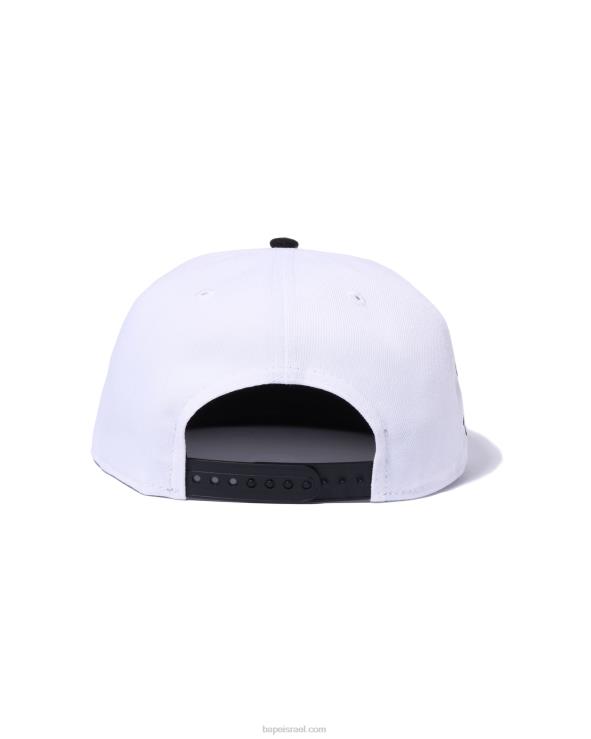 לבן A Bathing Ape 644LV563 גברים x new era head 9 fifty cap