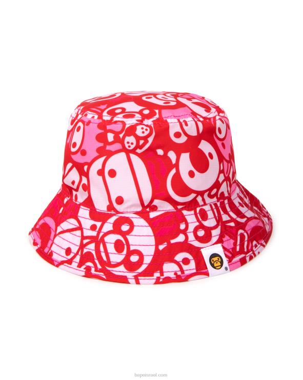סָגוֹל A Bathing Ape 644LV574 גברים כובע דלי בייבי מילו