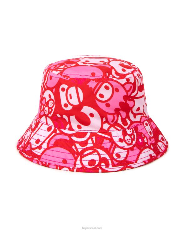 סָגוֹל A Bathing Ape 644LV574 גברים כובע דלי בייבי מילו