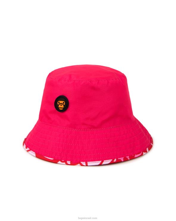 סָגוֹל A Bathing Ape 644LV574 גברים כובע דלי בייבי מילו
