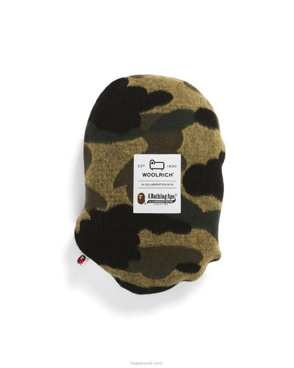 אדום בהיר A Bathing Ape 644LV580 גברים x כרית ראש Woolrich