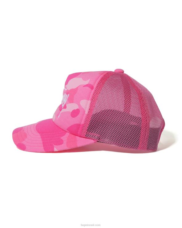 וָרוֹד A Bathing Ape 644LV583 גברים x כובע משאית סטססי