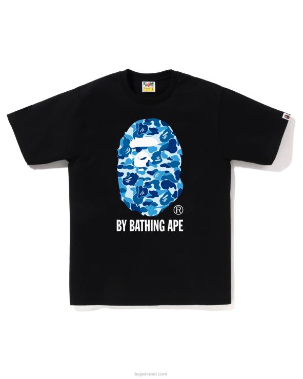 שָׁחוֹר A Bathing Ape 644LV59 גברים abc camo על ידי חולצת טי