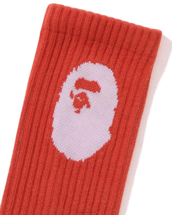 תפוז A Bathing Ape 644LV601 גברים גרביים מדורגים