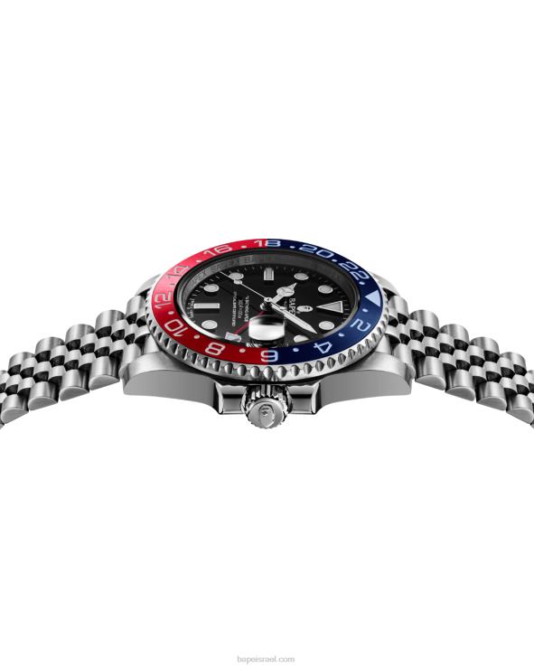 אדום בהיר A Bathing Ape 644LV602 גברים שעון סוג 2