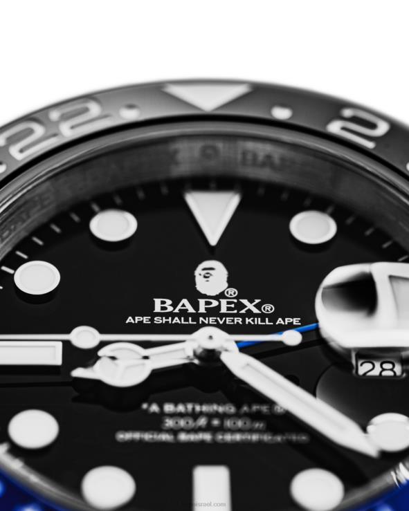 כְּחוֹל A Bathing Ape 644LV603 גברים שעון סוג 2