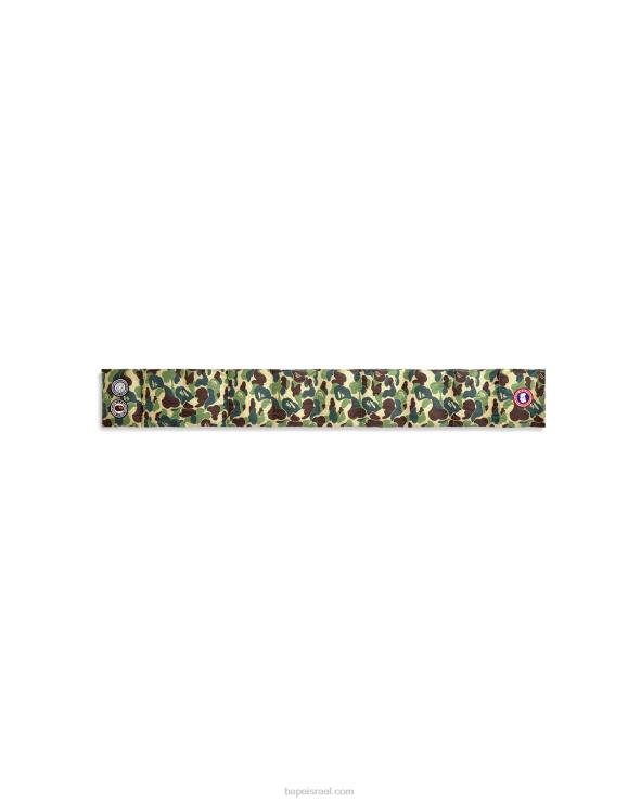 צבא ירוק A Bathing Ape 644LV614 גברים x canada goose x concepts abc camo down צעיף