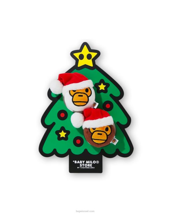 חום A Bathing Ape 644LV624 גברים בייבי מילו צעצועי קטיפה לחג המולד