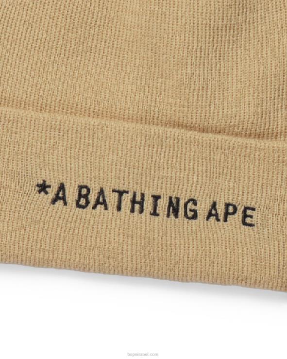 קרח וניל A Bathing Ape 644LV638 גברים כיפה סרוגה