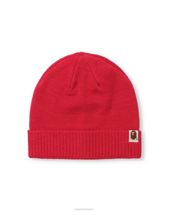 וָרוֹד A Bathing Ape 644LV645 גברים כיפה סרוגה דו כיוונית