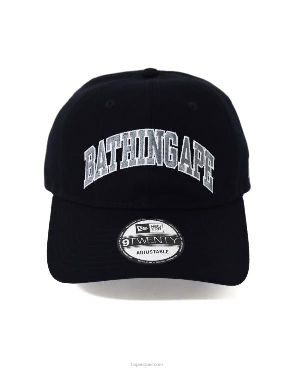 כחול כהה A Bathing Ape 644LV651 גברים עידן חדש 9twenty cap