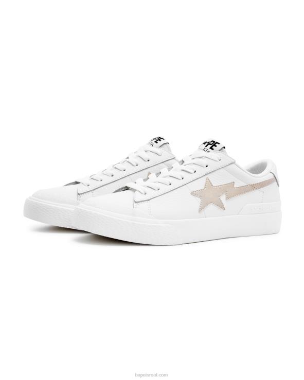 לבן A Bathing Ape 644LV659 גברים מטורף מס' 1