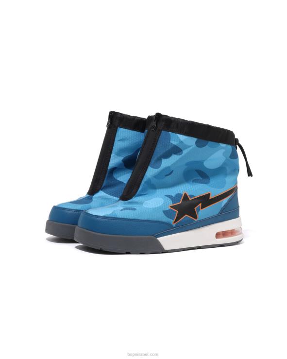 כְּחוֹל A Bathing Ape 644LV670 גברים חלת דבש camo zip road sta m2