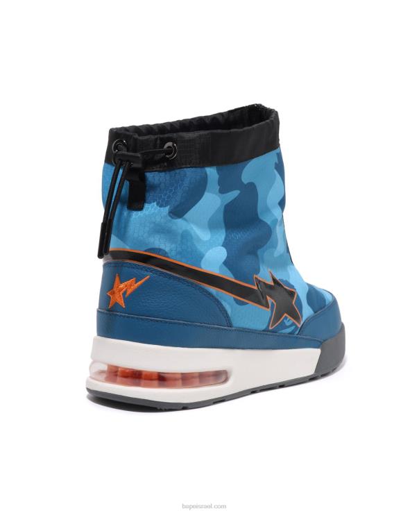 כְּחוֹל A Bathing Ape 644LV670 גברים חלת דבש camo zip road sta m2