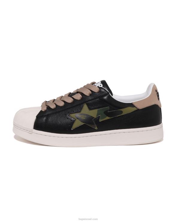 שָׁחוֹר A Bathing Ape 644LV682 גברים גולגולת מס' 1