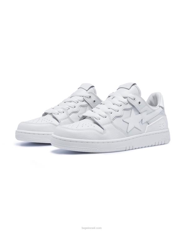 לבן A Bathing Ape 644LV686 גברים sk8 sta #3 m1
