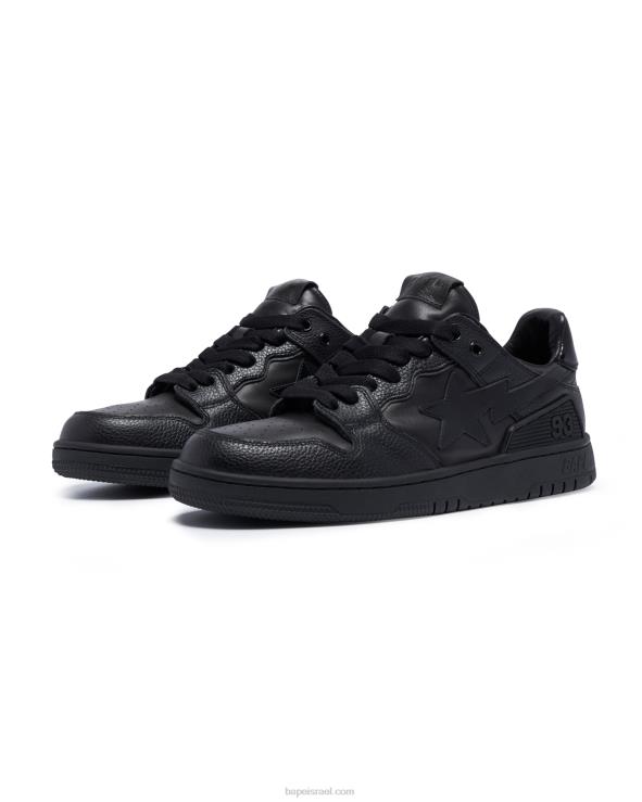 שָׁחוֹר A Bathing Ape 644LV687 גברים sk8 sta #3 m1