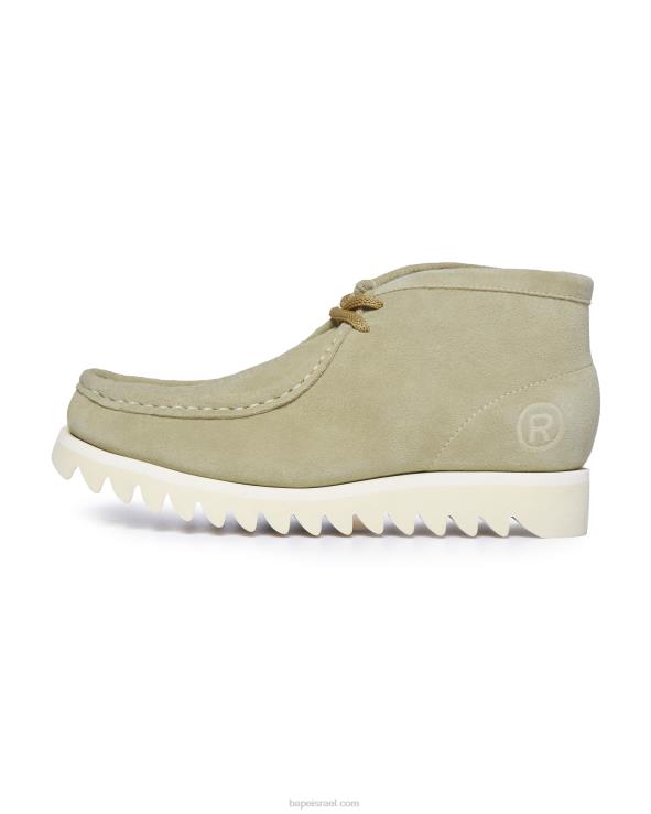 בז' A Bathing Ape 644LV688 גברים זמש manhunt m2
