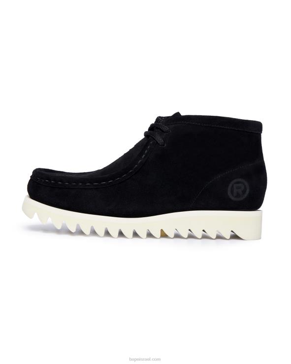 שָׁחוֹר A Bathing Ape 644LV689 גברים זמש manhunt m2