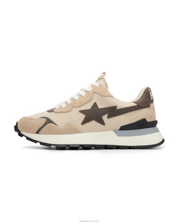 בז' A Bathing Ape 644LV695 גברים road sta express #1 m2