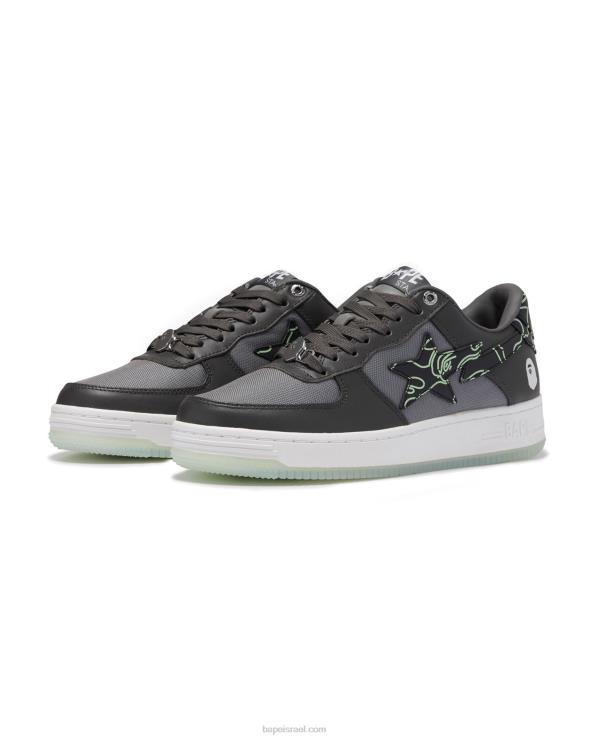 אפור כהה A Bathing Ape 644LV699 גברים #1 מ"ר