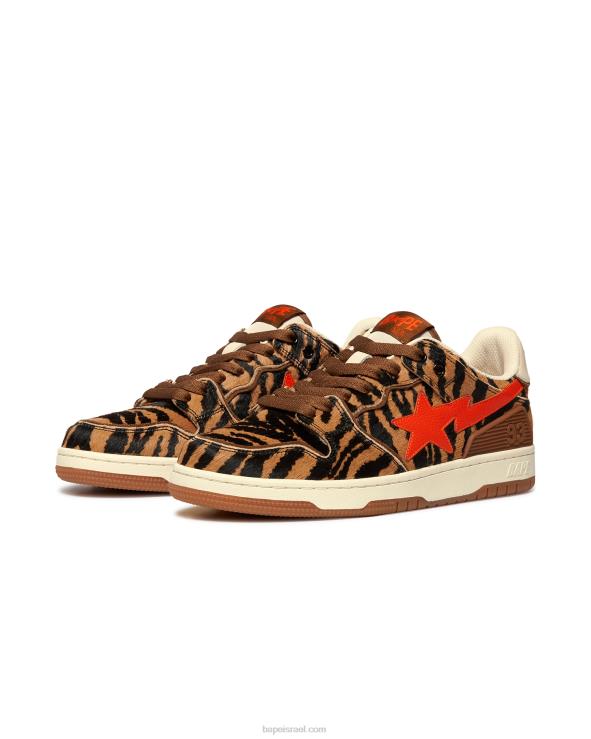 חום A Bathing Ape 644LV712 גברים נעלי ספורט של cny sk8 sta m2