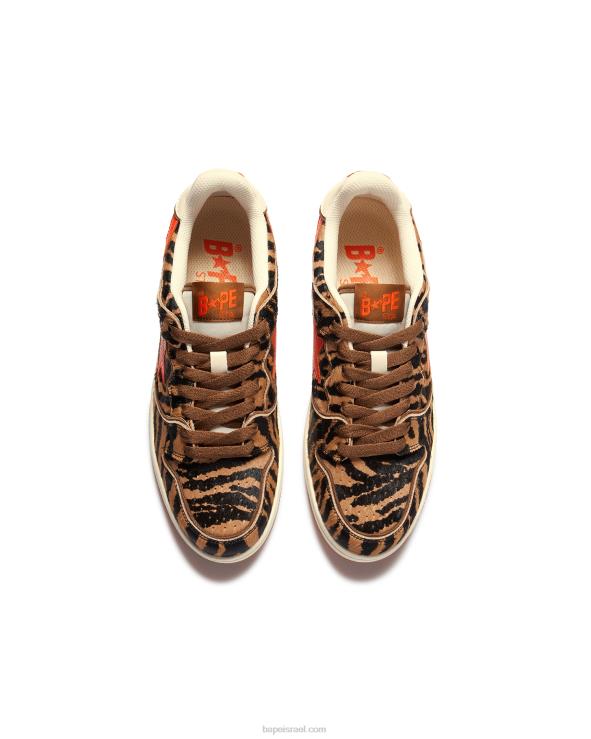 חום A Bathing Ape 644LV712 גברים נעלי ספורט של cny sk8 sta m2