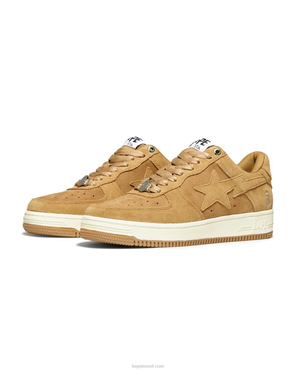 בז' A Bathing Ape 644LV720 גברים נעלי ספורט
