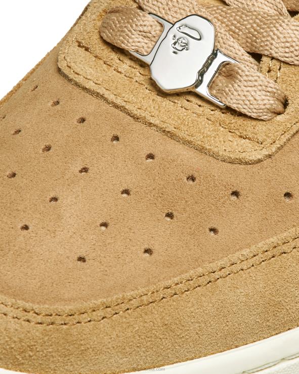 בז' A Bathing Ape 644LV720 גברים נעלי ספורט